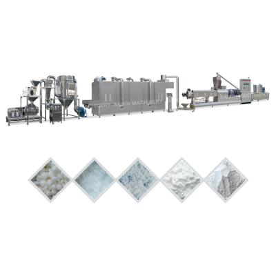 China Jinan saixin modified/converted biodegradable biodegradable modified starch resin denaturalization amylum starch making machine for sale