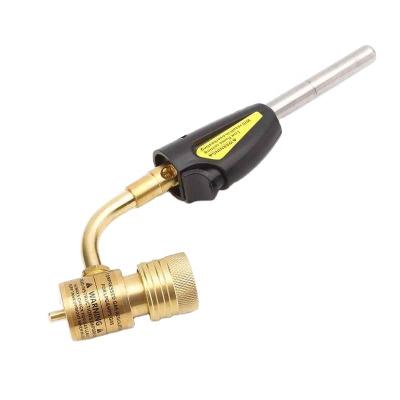 China Mapp Gas Self Ignition Turbo Torch Strong Welding Propane Welding High Temperature Piping BHL2276 for sale