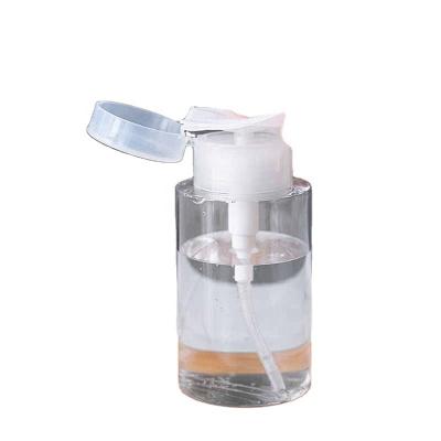 China Makeup Remover Water Press Bottle Makeup Dispensers Bottle Travel Pull Down Empty Pump Makeup Container Bottle BHL1619 for sale