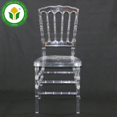 China Modern Hotel Dining Furniture Clear Acrylic Chair Wedding Acrylic Chair Clear Dining Chair for sale