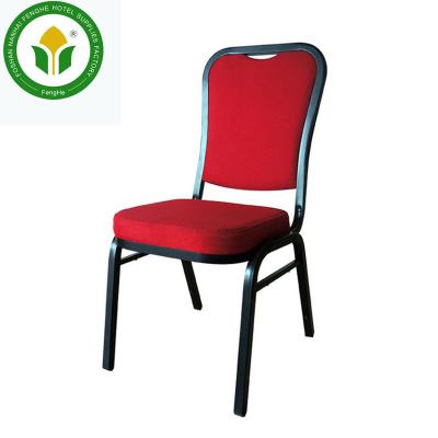 China Modern Fabric Banquet Chair Hotel Furniture Iron Stackable Cheap Fabric Event Chair Used Tub Chair For Sale for sale