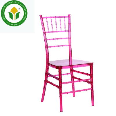 China Modern Wedding Chair Resin Chair Multicolor Luxury Multicolor Luxury Pink Plastic Acrylic Ghost Chair for sale