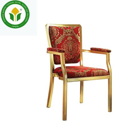 China Party modern metal banquet chair stackle chair hotel refectory cheap wedding dining chair for sale