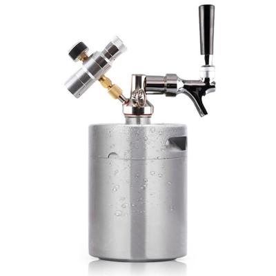 China Beer Factory Direct Tap Packaging And Wholesale Pressurized Stainless Steel Mini Keg And Tap System for sale