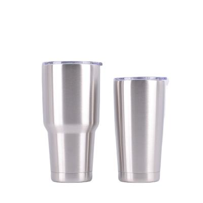 China Viable Factory Bulk Direct Wholesale Beer Cafe Stainless Steel Double Wall Tumbler for sale