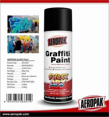 China El espray de Aeropak Griffiti pinta 400ml la calle Art Spray Paint Multi Color opcional en venta