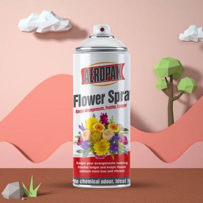 中国 実質の花の自然な花の着色のスプレーのための 400ml エアゾールのスプレー式塗料 販売のため