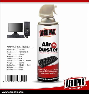 China Aeropak Portable 500ml 152a Produtos de limpeza de aerossóis à venda