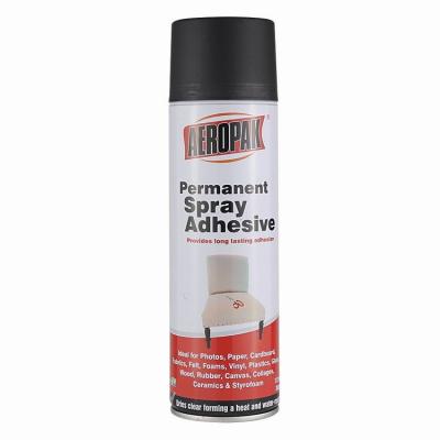 China Aeropak Multi Purpose Super Glue Spray Permanent Adhesive Spray for sale