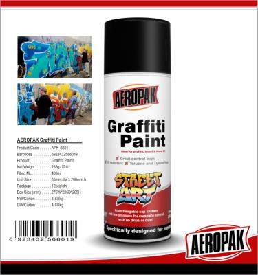 China resistencia ULTRAVIOLETA de los colores 280g de Ironlak de la pintada de espray del arte multi de la pintura para al aire libre en venta