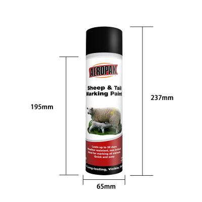 China Acryl-Tier-Markierungsfarben-Spray ISO9001 des Aerosol-500ml zu verkaufen