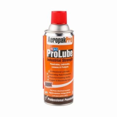 China Aeropak Car Lubricant Spray Lube Penetrating Oil Fire Proof Anti Rust 400ml for sale