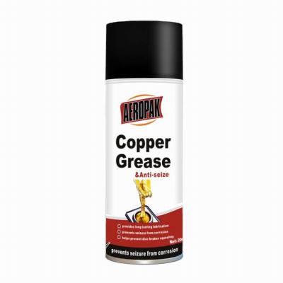 China Lubricante duradero de la grasa del espray del aerosol de la grasa del cobre de AEROPAK 200ml en venta