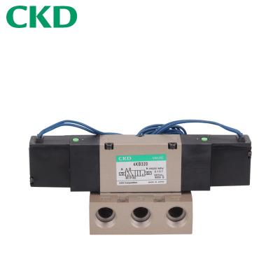 China Commercial Kitchen Japan CKD Solenoid Valve 4KB119-00-C2-DC24V / 4KB119-00-B-AC220V for sale