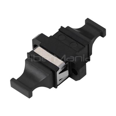 China MTP/MPO Single Mode Simplex Adapter With SC Footprint Black for sale