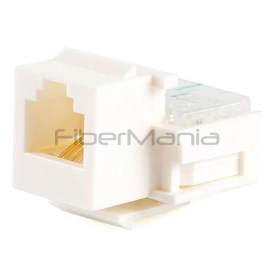 Κίνα Networking CAT.3 RJ11 6P4C Toolless Keystone Jack White Color προς πώληση