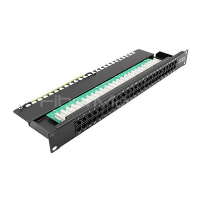 China 19 Zoll 1U CAT.3 UTP Telefon Patch Panel 50 Ports Krone IDC zu verkaufen