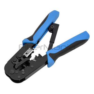 China Crimper Cutter Stripper All-in-one Multifunctional Tool For RJ45 RJ12 And RJ11 Connector Plug Cables zu verkaufen