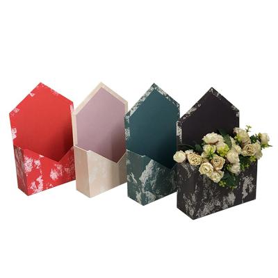 China Supplier Recyclable 2022 Professional Bouquet For Flowers Form Boxes Chocolate Letter Flower Packaging Box for sale