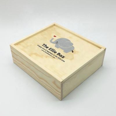 China china trade wooden gift box recyclable wholesale wooden box for sale