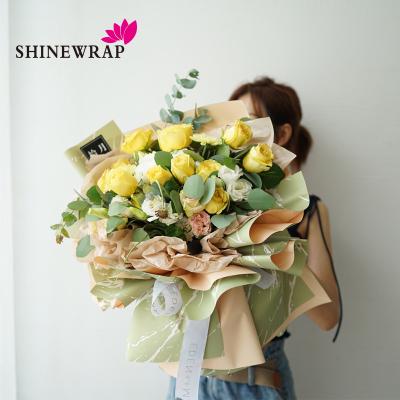 China Factory direct korea flower wrapping paper flower wrapping paper custom flower paper recyclable for sale