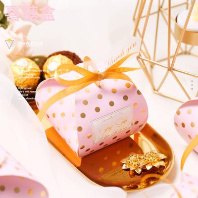 China Factory Facoureds Custom Wedding Candy Box Recyclable for sale