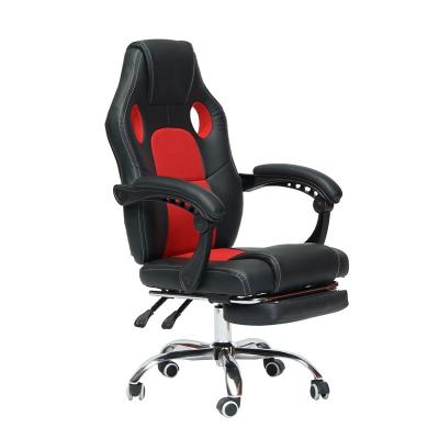 China New Style 2022 Manufacturer Office Convertible Direct Rotatable Luxury PU Leather Computer Executive Ergonomic Gaming Chair With Footrest for sale