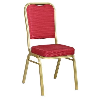 China Contemporary Wholesale Used Hall Cheap Wedding Dining Hotel Metal Banquet Stackable Chairs For Sale for sale