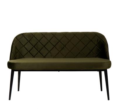 China China Modern Professional Manufacture Chair Sofa Velvet Fabric Sofa Chair Living Room Back Bench for sale