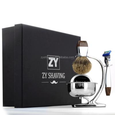 China ZY Shenzhen Shaving Brush Shaving Brush Bowl Bowl Soap Razor Holder Shaving Brush Set Organize Your Bathroom, Make Your Wife Happy for sale