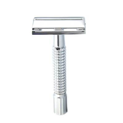 China Double Blade ZY Single Blade Butterfly Edge Metal Shaving Safety Razor With 5 Blades for sale