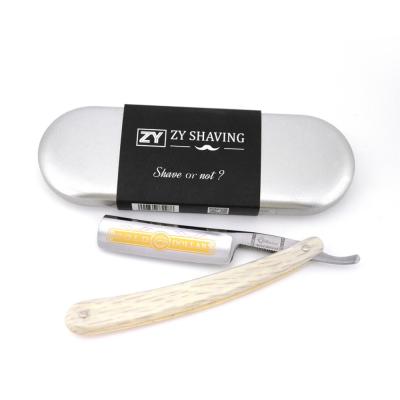 China Wholesale Single Blade Shenzhen Gold Dollar 209 Dollar Cut Throat Folding Barber Straight Razor for sale