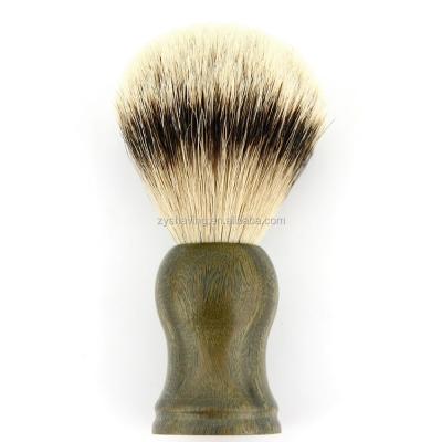 China ZY Shaving Brush Sandalwood Handle SILVERTIP Handle SILVERTIP Hair Men's Razor Brush Tool Wet Shaving Bath for sale