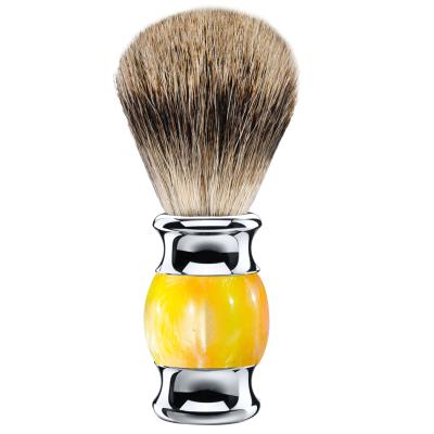 China Best Safety Razor ZY Shaving Brush Badger Shaving Brushes Premium Handmade for sale