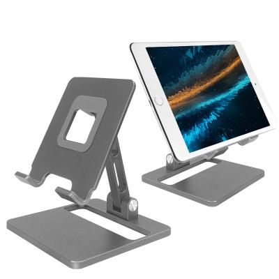 China Adjustable Aluminum Metal Stand Mobile Phone Stand Tablet Holder Stand For Ipad for sale