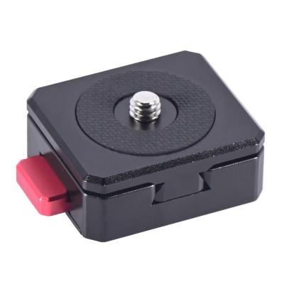 China Multifunctional Aluminum Alloy Camera Quick Release Plate With 1/4