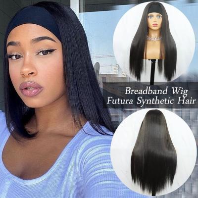 China Futura Silky Straight Natural Fiber Long Straight Hair Color Long Band Wave Best Quality For Black Women for sale