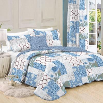 China Home Luxury Home Designs Color Customized Microfiber Handmade Patchwork Comforters for sale