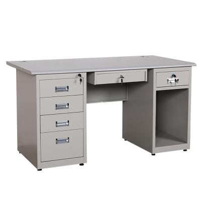 China HUIYANG Wholesale Foldable Computer DeskSimple Modern Metal Office Computer Desk Table For Staff for sale