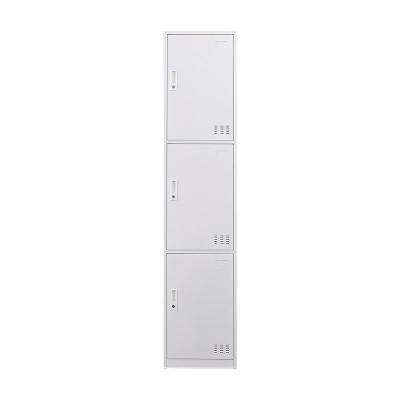 China HUIYANG China factory direct sale foldable metal used 3 door locker cabinet for sale for sale