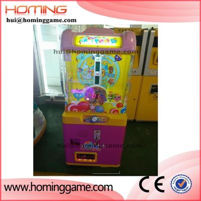 China coin operated game machine chocolate claw crane game machine Candy vending Machine(hui@hominggame.com) for sale