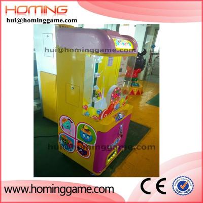 China Coin operated crane claw machine/candy vending prize game machine/2016 hottest indoor products(hui@hominggame.com) for sale