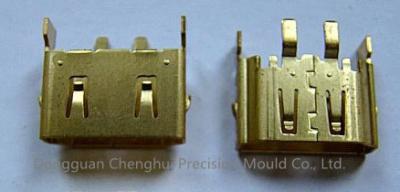 China High Precision Progressive Stamping Die / HDMI Male Shell Standard Parts for sale