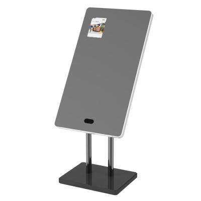 China 3d Indoor Magic Mirror TV Restaurant Menu Board Advertising Table Mirror for sale