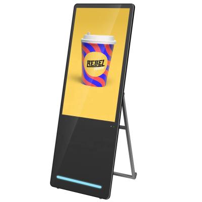 China 40 Inch Portable Digital Signage LCD Display Indoor Digital Poster Display Advertising Displays for sale