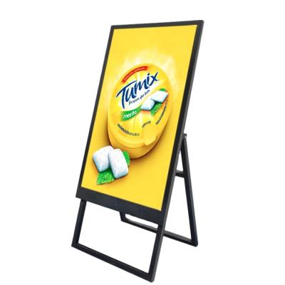 China Indoor Refee 49inch Height Shine Window Display , Sinage Portable Digital Signage for sale