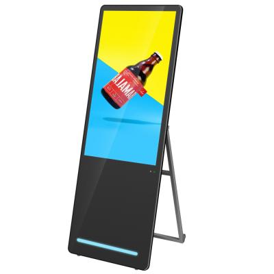 China 40 inch indoor digital poster display signage lcd digital poster TFT for shoe store for sale