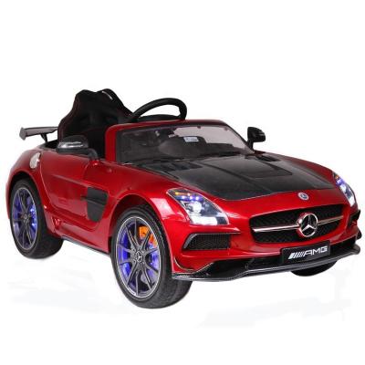 China Ride On Toy Benz SLS AMG Licensed Children Ride On Car Ride-on Sport 12V Battery Kids Toy Car With Remote Control for sale