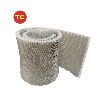 China Hotel OEM Customized Humidifier Filters With Aluminum Strip Replacement Home Humidifier Parts for sale