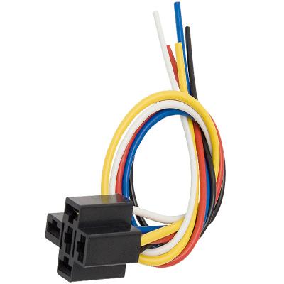 China 40 Amp Relay Switch Epoxy Waterproof Harness Set - Automotive 12V DC 5-Pin SPDT for sale